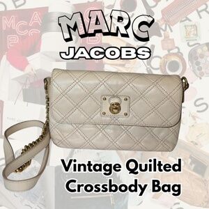 Marc Jacobs Quilted Leather Crossbody Bag